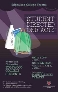 The Student-Directed One-Acts's Poster