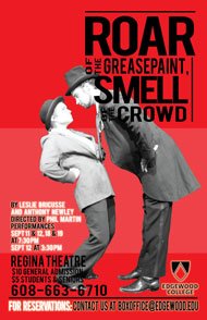 Roar of the Greasepaint, Smell of the Crowd's Poster