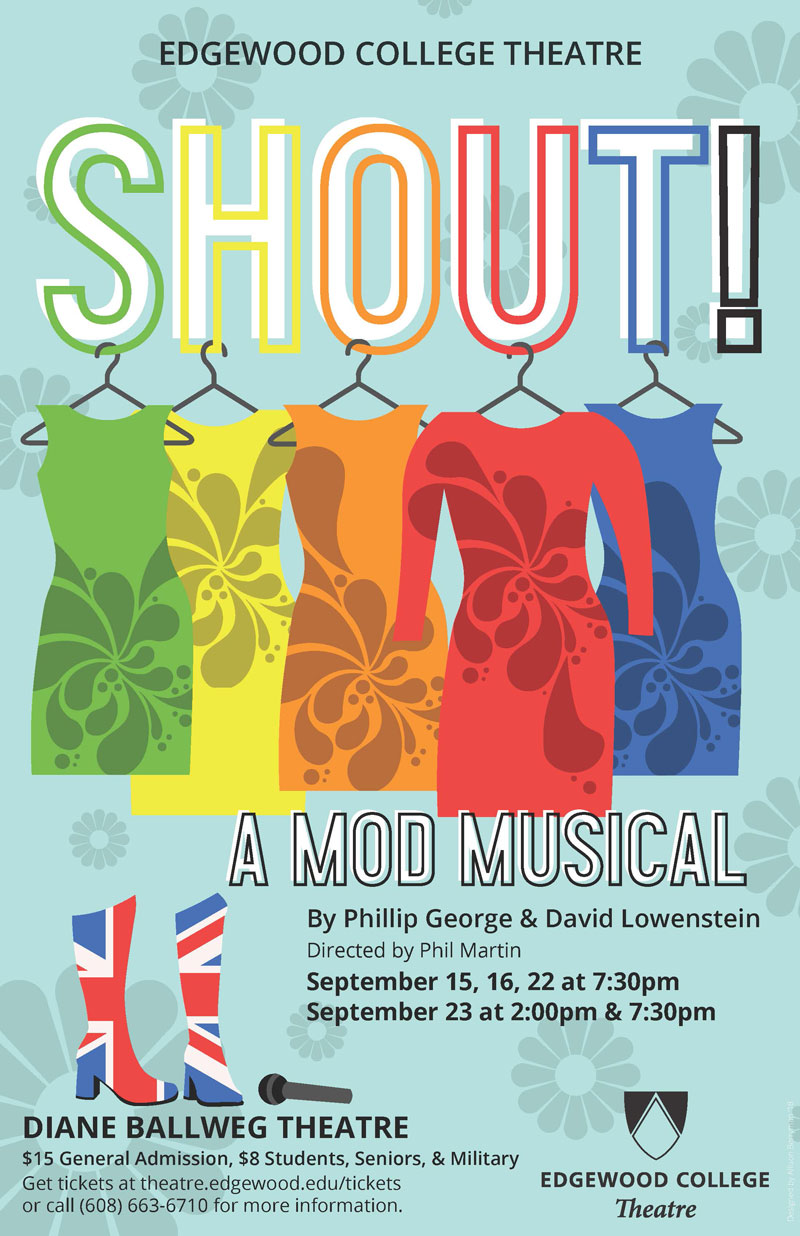 SHOUT! The Mod Musical's Poster