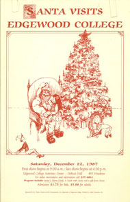 Santa Claus Visits Edgewood's Poster