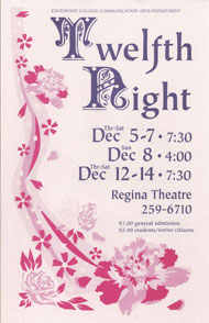 Twelfth Night's Poster