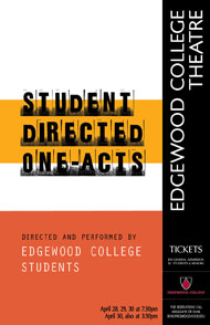 Student Directed One Acts's Poster
