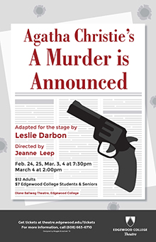 Agatha Christie's A Murder is Announced's Poster